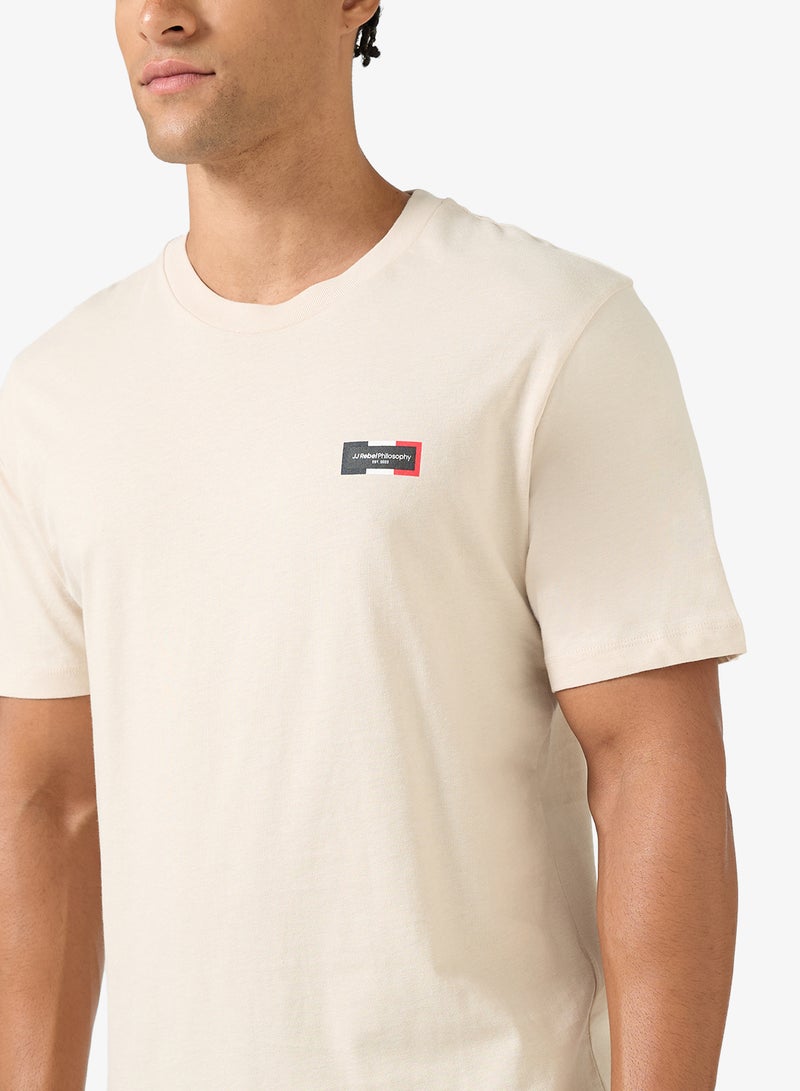 ج ج ريبل تيشيرت بياقة دائرية وأكمام قصيرة من بدرايمر - Image 3