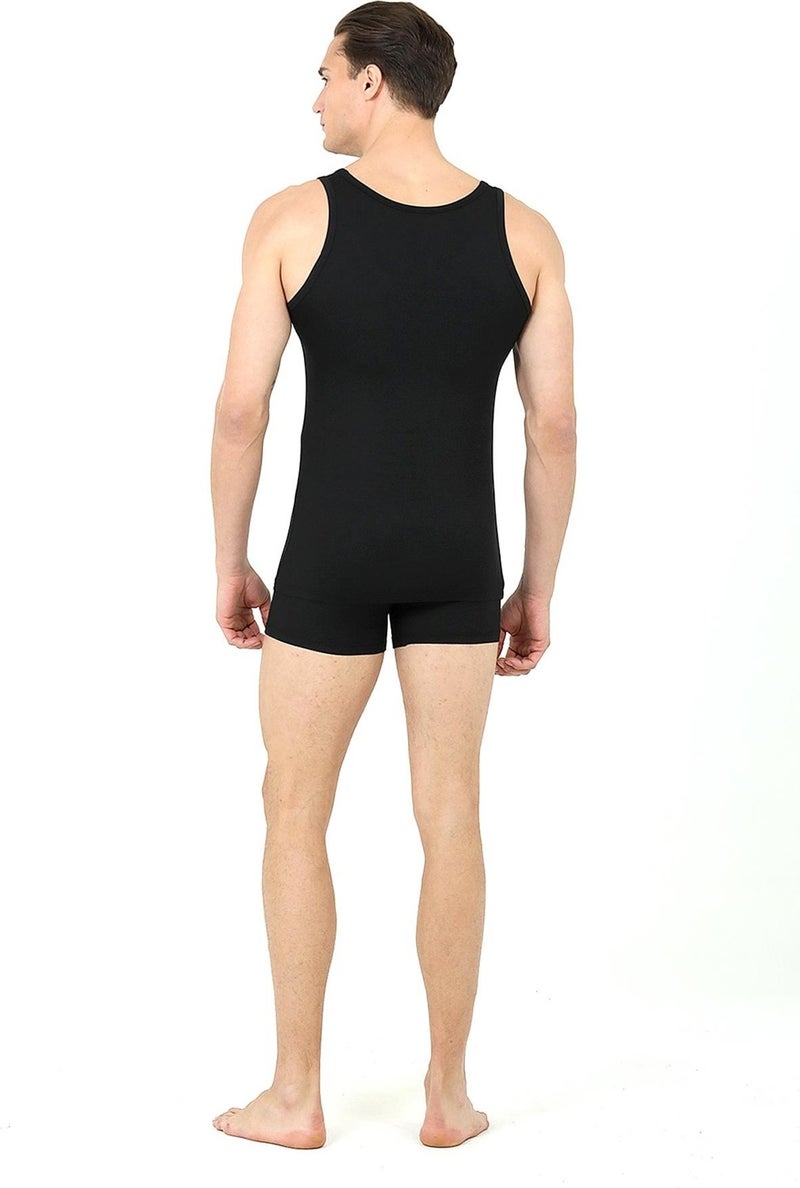 D'S DAMAT D'S Groom Men's Black Modal Athlete Boxer Set 220301 - Image 5