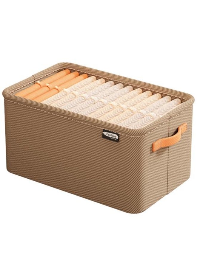 Non-Woven Closet Organizer Wardrobe Clothes Sweater Storage Basket Sweatshirt Jeans Storage Box Home Supplies  - Image 3