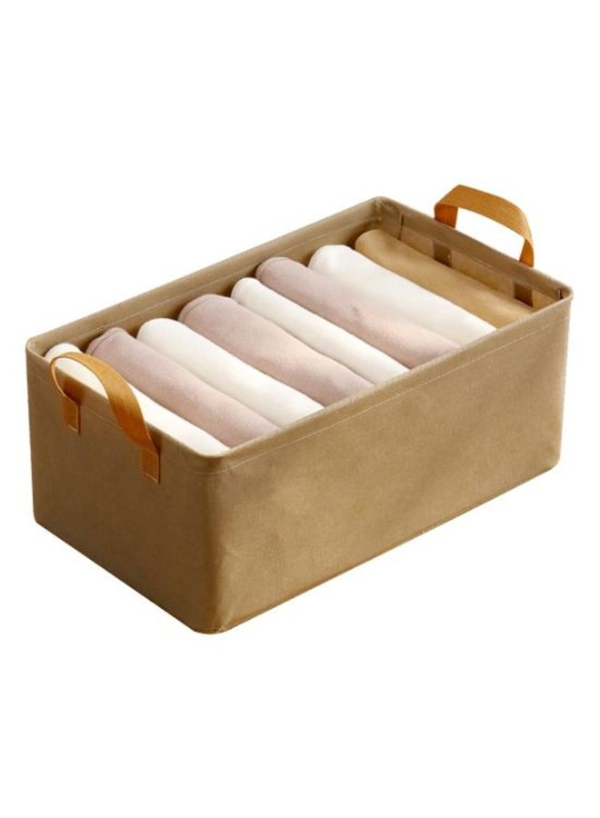 Non-Woven Closet Organizer Wardrobe Clothes Sweater Storage Basket Sweatshirt Jeans Storage Box Home Supplies  - Image 2
