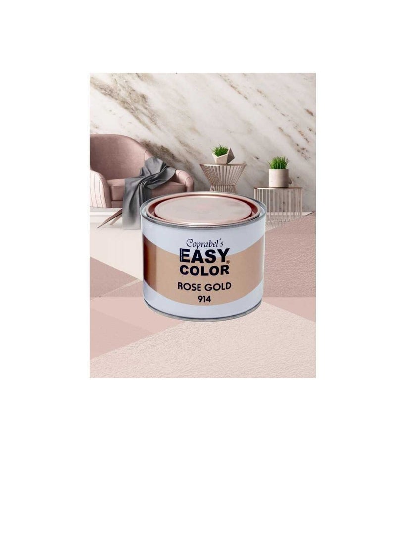 Coprabel Easy Color Rose Gold 914 Paint - 500ml  - Image 2