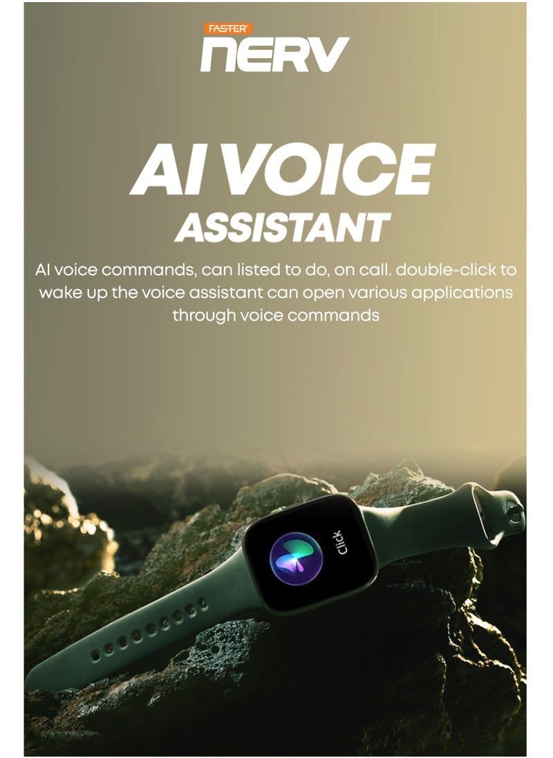 Smart Watch Pro - 2.04" AMOLED Always-On Display, Bluetooth Calling, Fitness Tracking, Sports Modes, Heart Rate & Sleep Monitoring, IP68 Waterproof, 260mAh Battery, Android & iOS Compatible