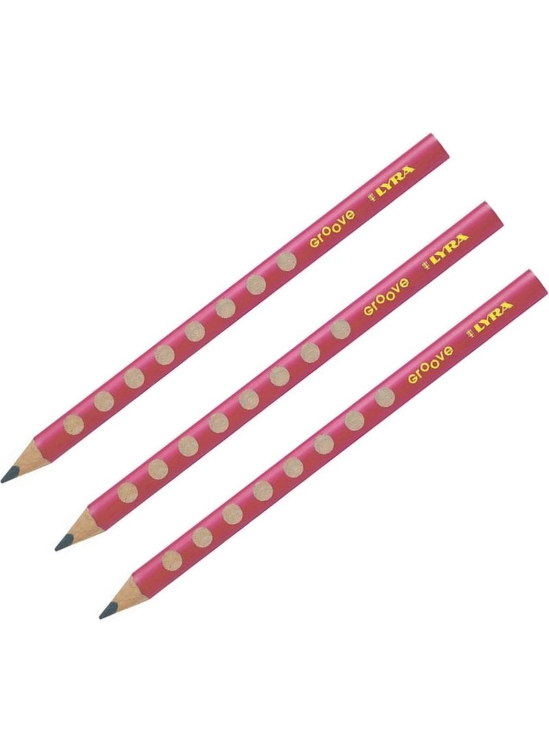 Jumbo Triangle Groove Pencil 3-Pack Pink - pzsku/Z090A66573B8FFF2B8D61Z/45/_/1732046781/98341e33-0134-4400-b36f-084532ea4365