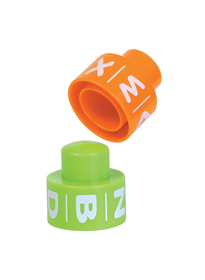 Happy Kids كتل التعلم للكلاب الصغيرة - كتل الأبجدية لمجموعة 10 كتل - Image 4