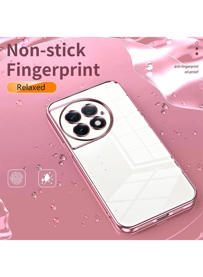 S-TOP Case For OnePlus Ace 2 Pro Transparent Plating Fine Hole Phone Case - Image 4