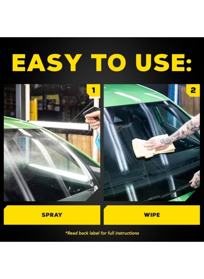 Meguiar's Perfect Clarity Glass Cleaner Delivers Crystal Clear Visibility, Streak-Free Shine and Powerful Cleaning Every Time - Image 5