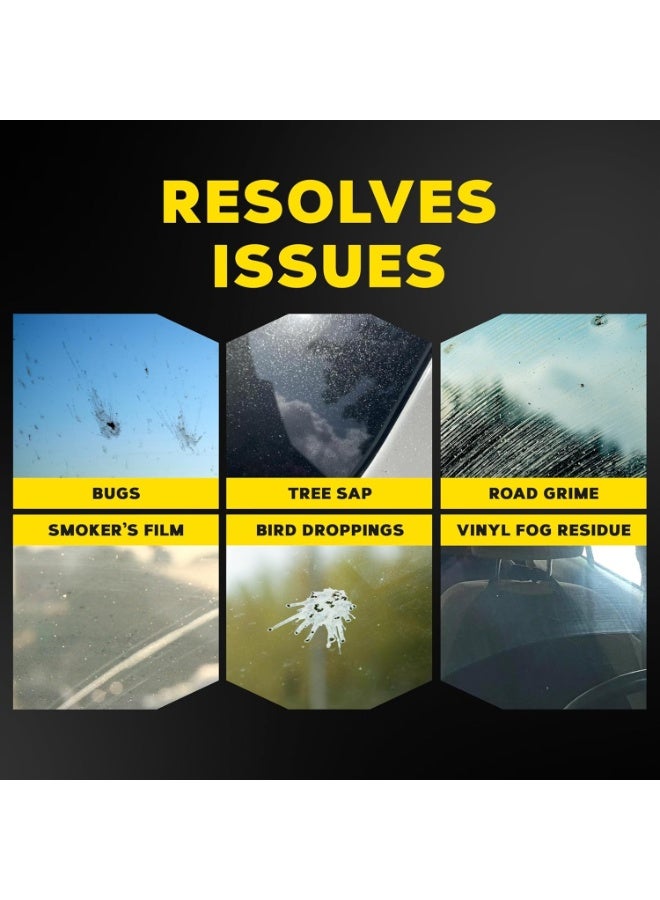 Meguiar's Perfect Clarity Glass Cleaner Delivers Crystal Clear Visibility, Streak-Free Shine and Powerful Cleaning Every Time - Image 3