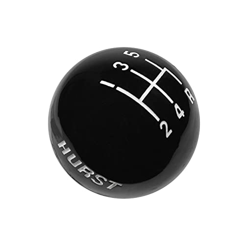 Hurst 1630125 Black 5-Speed Shifter Knob - Image 1
