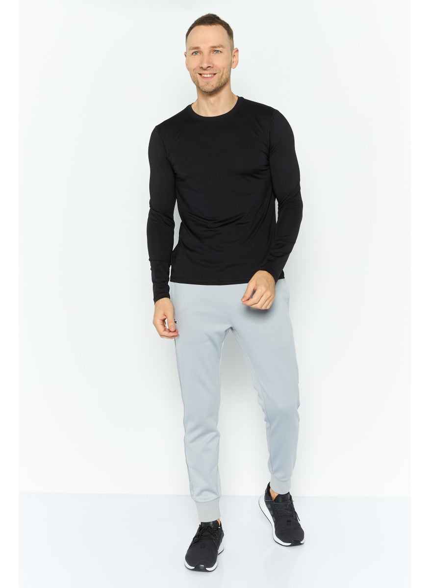 90 Degree By Reflex Men Sportswear Fit Long Sleeve Outdoor Shirt, Black  - Image 2