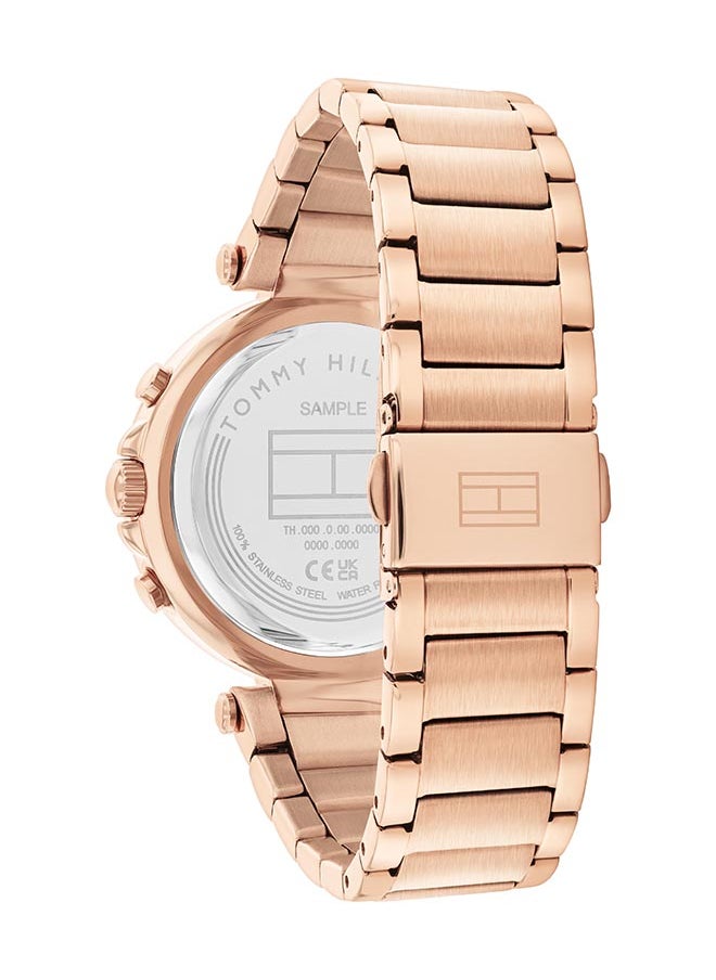 TOMMY HILFIGER - Women's Analog Round Shape Stainless Steel Wrist Watch 1782705 - 38 Mm - Image 1