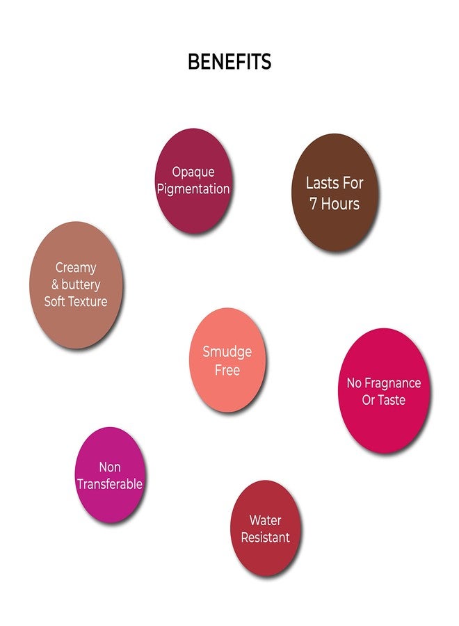 لينفور قلم تحديد الشفاه لينفور ريبيل، مقاوم للماء ويدوم طويلاً، قلم تحديد شفاه، لمسة نهائية مطفية، طرف مدبب دقيق، قلم تحديد شفاه للنساء والفتيات، لون كورال تاتش-03 - Image 4