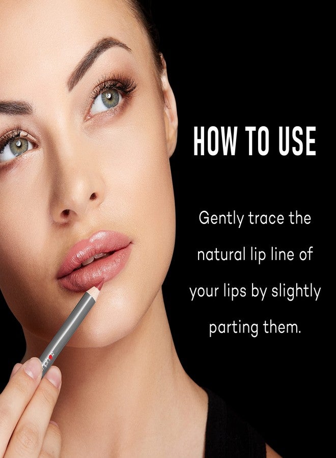 لينفور قلم تحديد الشفاه لينفور ريبيل، مقاوم للماء ويدوم طويلاً، قلم تحديد شفاه، لمسة نهائية مطفية، طرف مدبب دقيق، قلم تحديد شفاه للنساء والفتيات، لون كورال تاتش-03 - Image 3