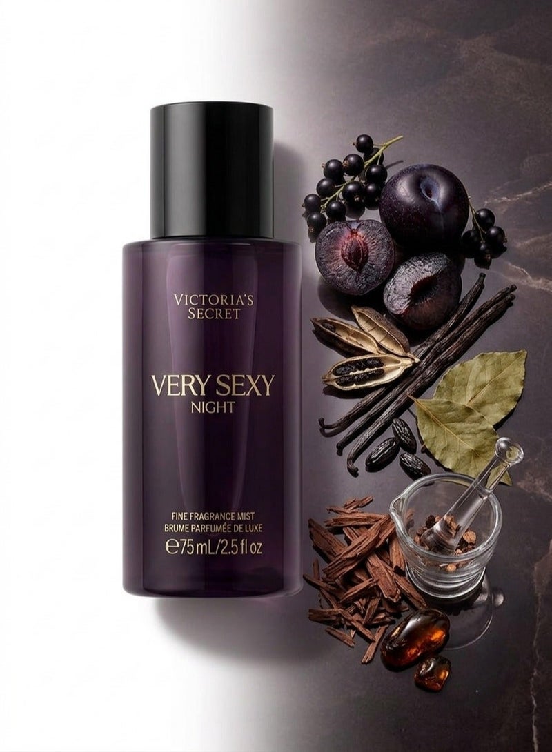 Victoria's Secret Very Sexy Night Body Mist 75ml - Image 2