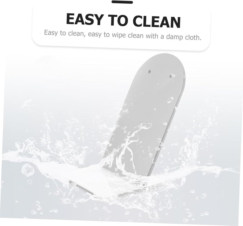 Transparent Acrylic Jewelry Photography Reflection Stand For Earrings And Accessories - Image 3