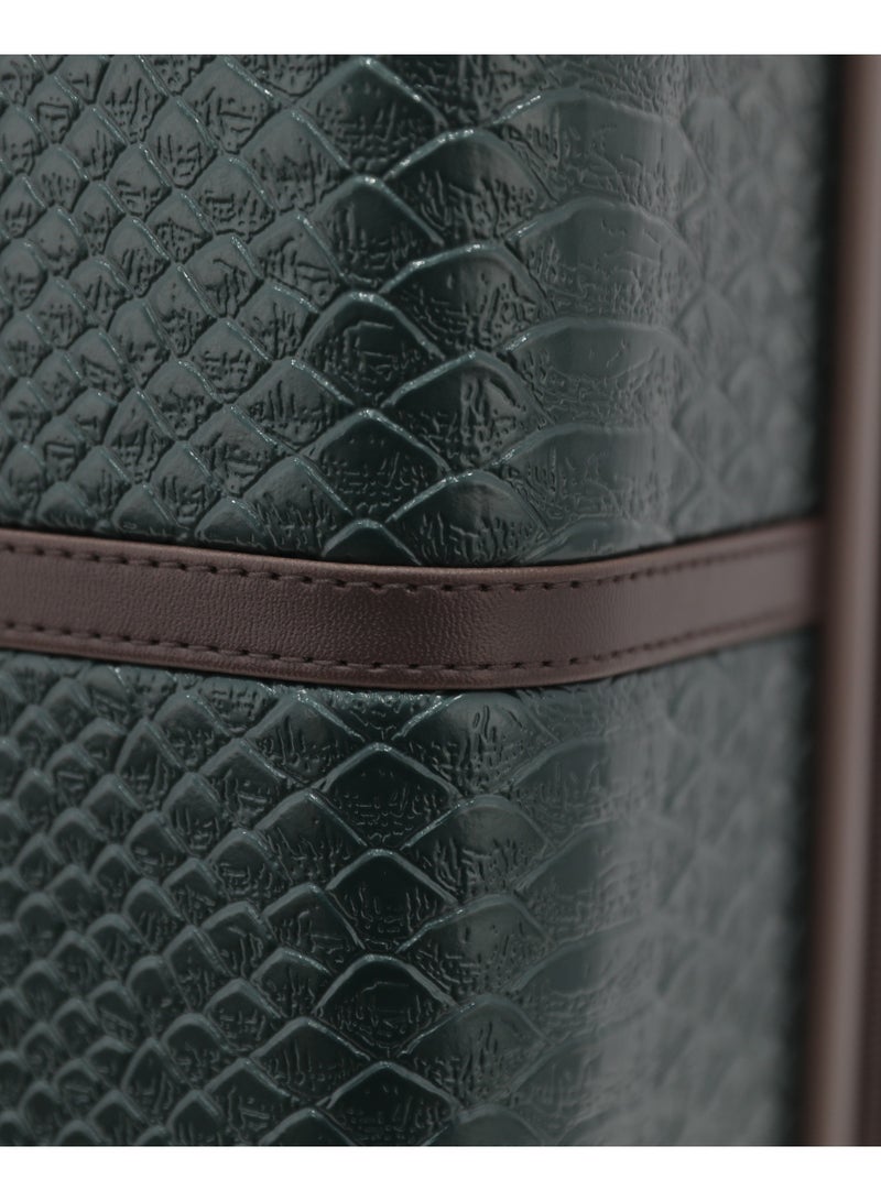 SONADA Premium Travel Set — Sonada Hardside Luggage Trolley Bag 3 Pcs Set (Green, 20″/24″/28″) - Image 5