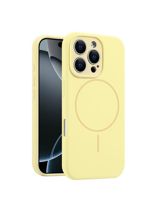 S-TOP Case For iPhone 16 Pro Fine Hole Liquid Silicone MagSafe Phone Case - Image 1