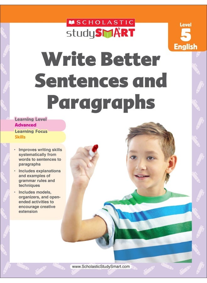 Scholastic Study Smart Write Better Sentences and