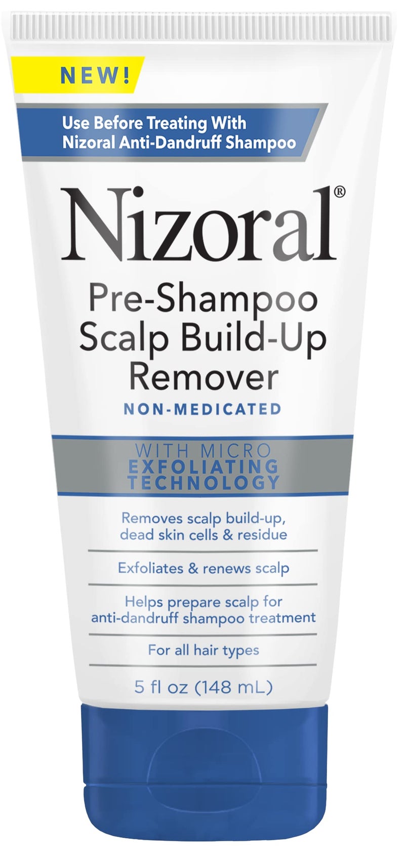 Nizoral PreShampoo Scalp BuildUp Remover  Exfoliates and Renews Helps Prepare for AntiDandruff Shampoo Treatment 5 oz