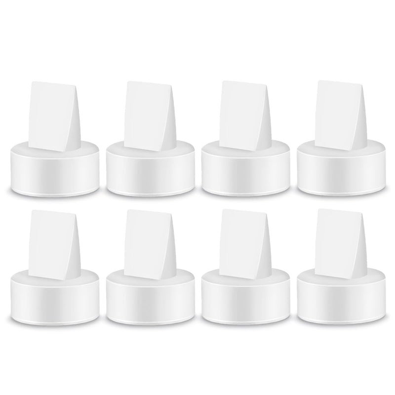 Maymom 8 Count Duckbill Valves Compatible with Spectra S1 Spectra S2 Spectra 9 Plus Not Original Spectra Pump Parts Replace Spectra Duckbill Valve Not Original Spectra S2 Accessories 8 ct White