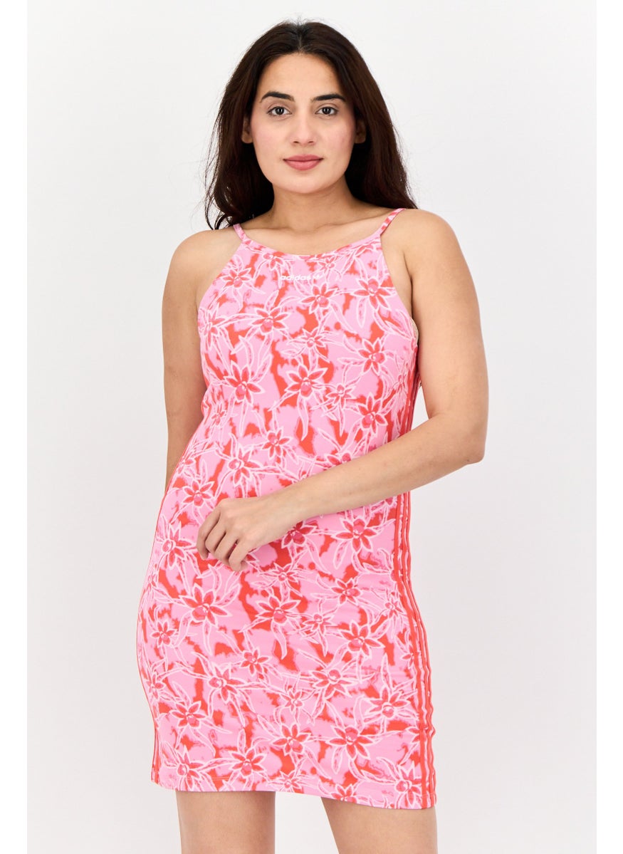 adidas Originals - Women Sportswear Fit Sleeveless Outdoor Tight Dress, Multicolor - Image 1