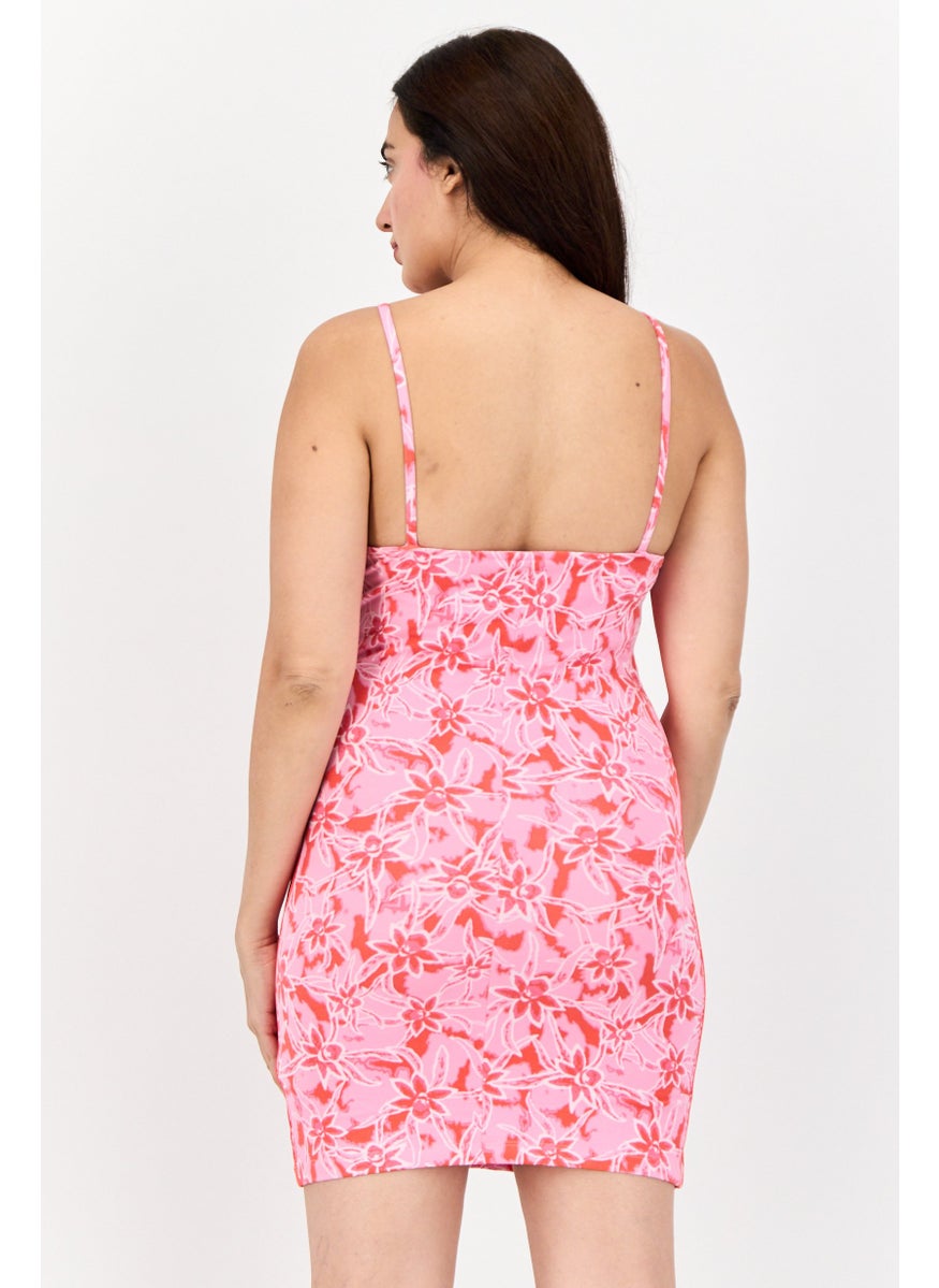 adidas Originals - Women Sportswear Fit Sleeveless Outdoor Tight Dress, Multicolor - Image 1