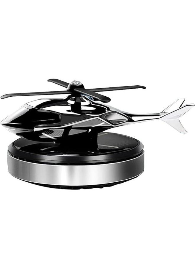 Executive LLC Car Air Freshener Solar Rotating Helicopter Fresh Air Aroma Device with unique design make environment fresh  - Image 1