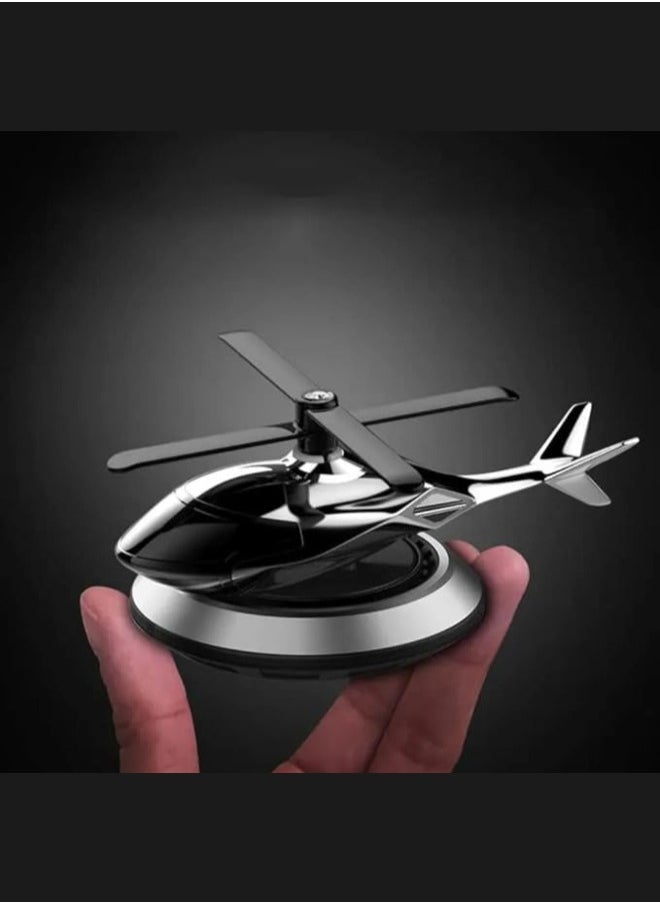 Executive LLC Car Air Freshener Solar Rotating Helicopter Fresh Air Aroma Device with unique design make environment fresh  - Image 4