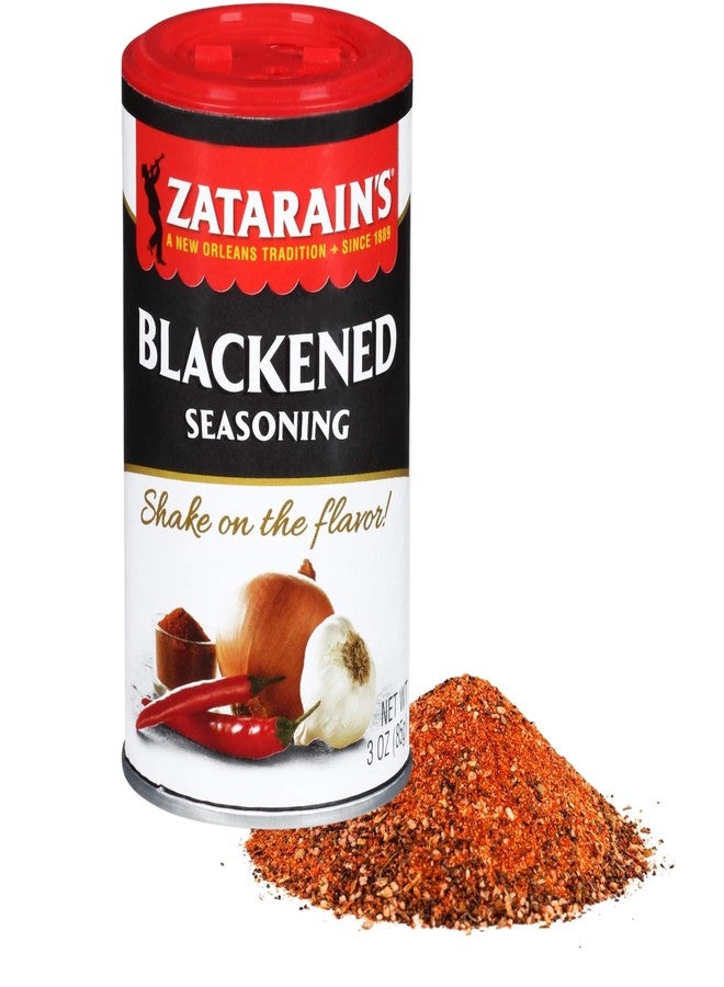 Create and Bundle Zatarains Blackening Seasoning, 3 oz Each - Pack of 2, Perfect for Cajun and Creole Recipes, Ideal for Fish and Meats, Bold Flavor + Createandbundle Sticker - Image 3
