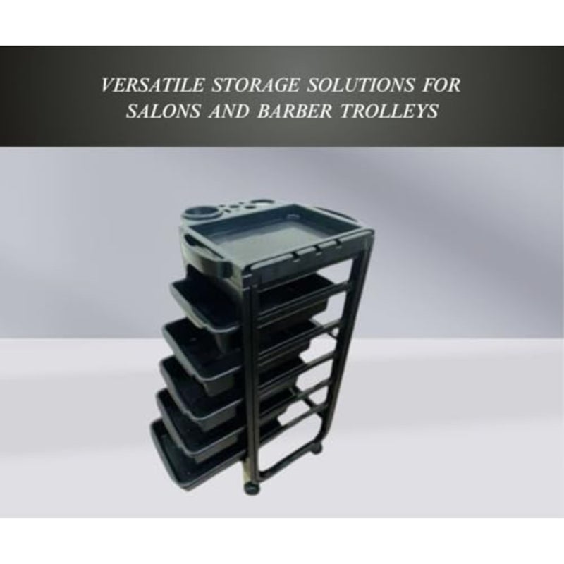 SD188B Multifunctional Salon Trolley, Premium Quality Barber Trolley, Extra Storage And Versatile Design Hairdresser Trolley By - Image 4