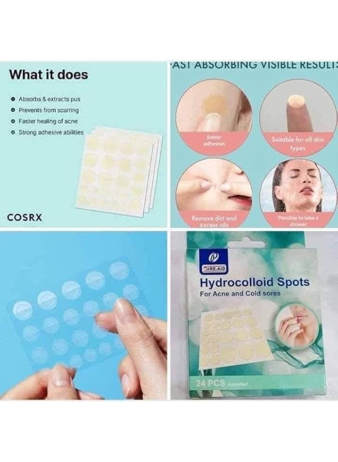 Cure aid Hydrocolloid spots 24pcs - Image 2