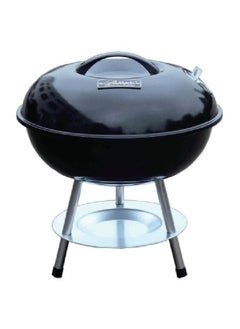 Grill Mark Chrome Plated Steel Table Top Charcoal Grill Black and Silver 38 x 36.5 x 36.5 cm 8997859  - Image 3