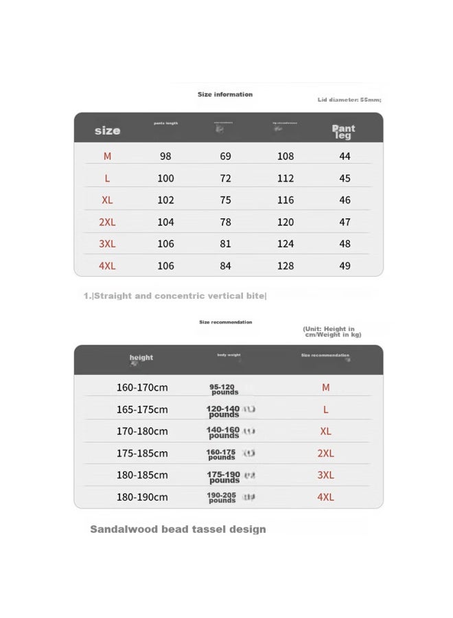 Dingfengbaoluo American-style Trendy Casual Pants For Men, Spring And Summer Comfortable Straight-leg Wide-leg Trousers, Loose-fit Sweatpants, Dfk17 Dark Gray, Size M - Image 4