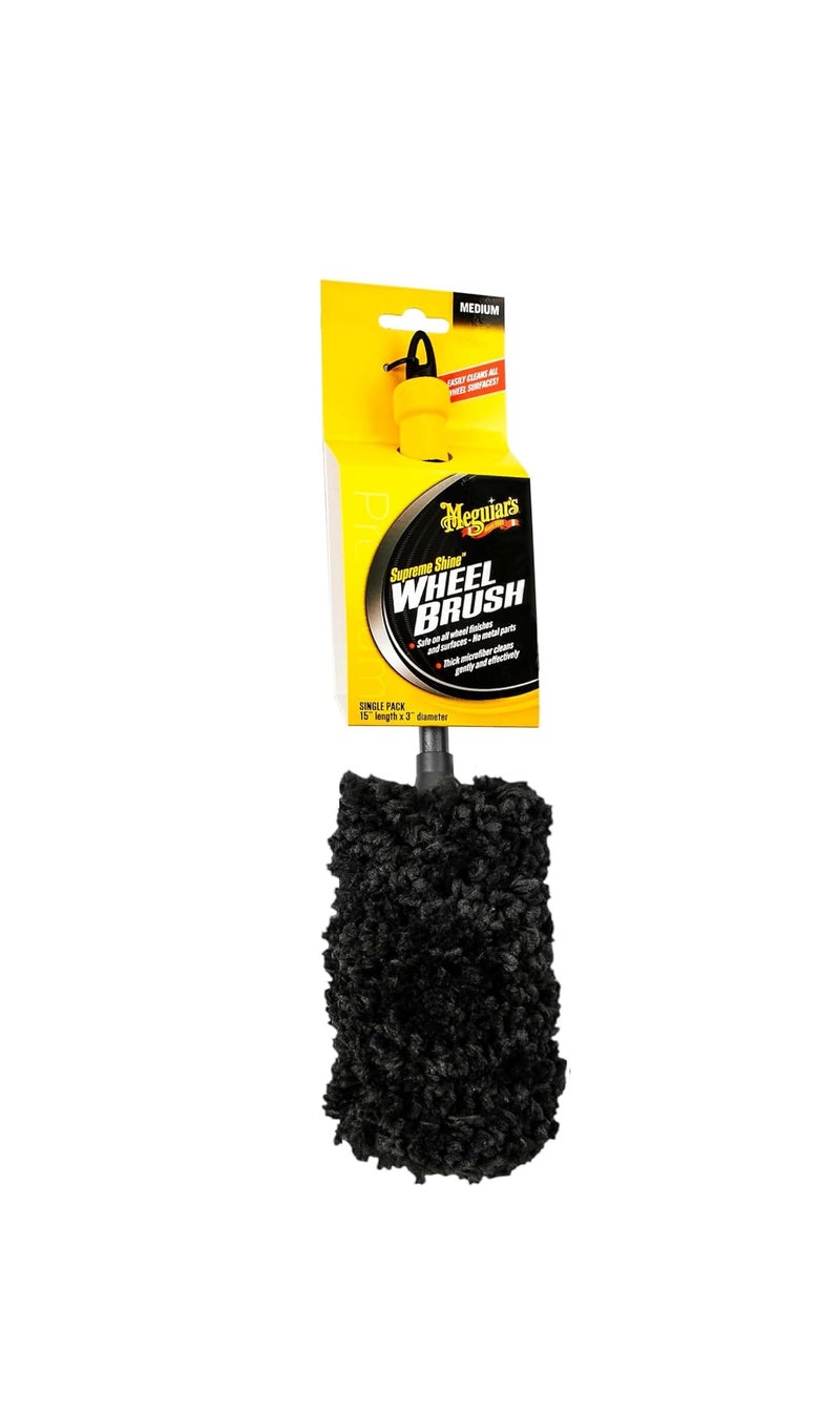 ميجواير Meguiar's Supreme Wheel Brush, Medium - Image 1