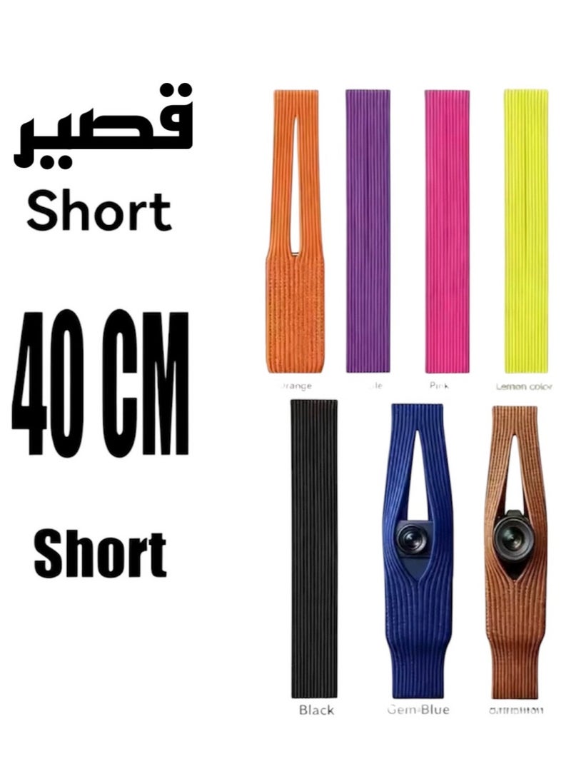 Pocket mobile holder and cover for mobile phones with a 40 cm shoulder strap, trendy accessory, soft cover, and mobile phone bag - Image 2