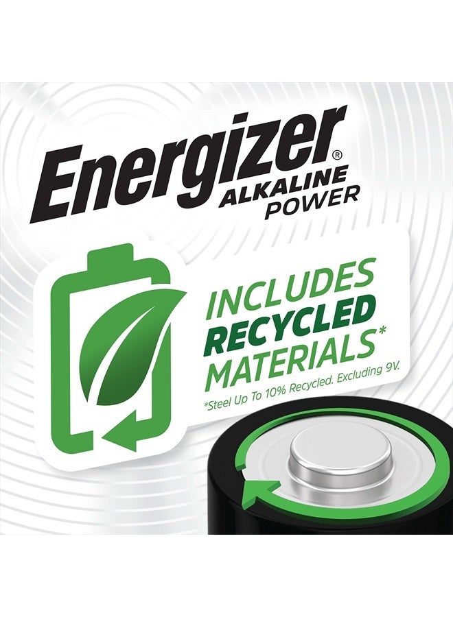 Energizer بطاريات قلوية AAA (عبوة 32)، بطاريات AAA طويلة الأمد - Image 3