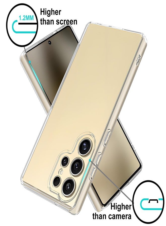 TENOC Phone Case for Samsung Galaxy S25 Ultra, Clear Case Shockproof Protective Bumper Slim Cover - Image 5