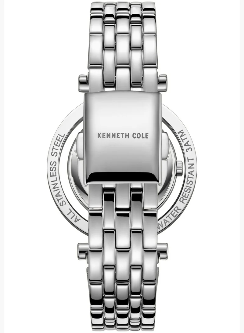Kenneth Cole Kenneth Cole Transparency Steel Strap Watch for Women - KC51005001