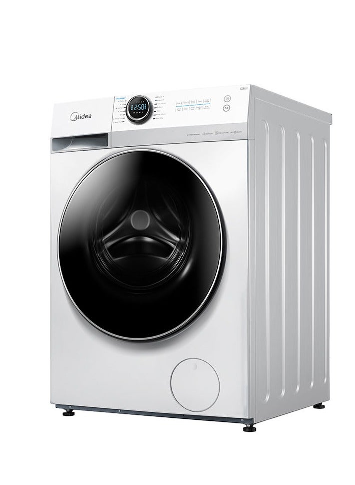 Midea Washer Front Load – 10 Kg Washer – 14 Programs – White – Mf200W100W1Wsa 10 kg MF200W100W1WSA White - Image 2