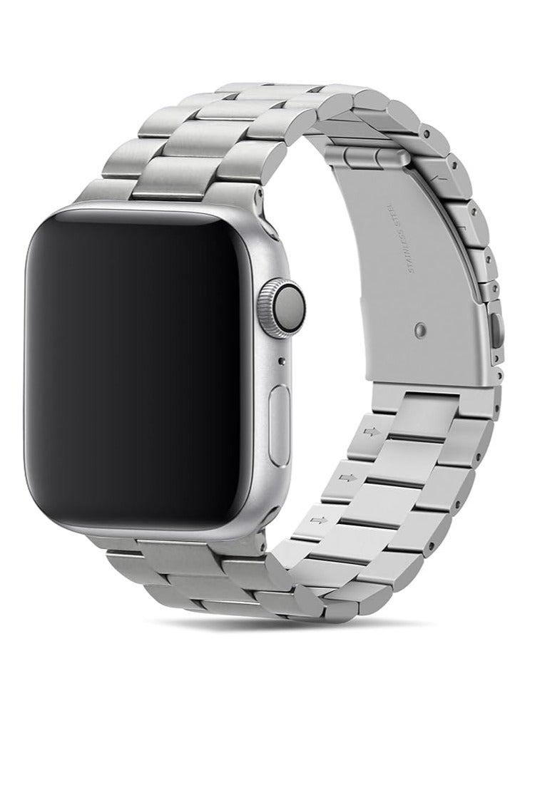 Compatible with Apple Watch Band 38mm 40mm 41mm, Stainless Steel Metal Replacement Band for Apple Watch SE Series 7 Series 6 Series 5 Series 4 Series 3/2/1 - Image 2