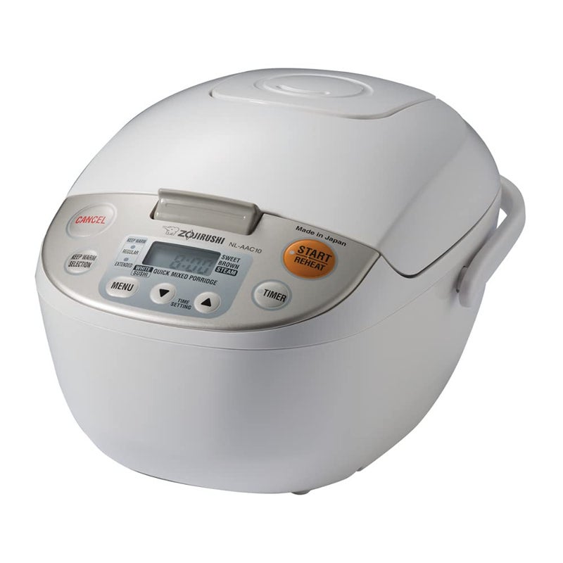Zojirushi NL-AAC10 Micom Rice Cooker (Uncooked) and Warmer, 5.5 Cups/1.0-Liter - Image 1