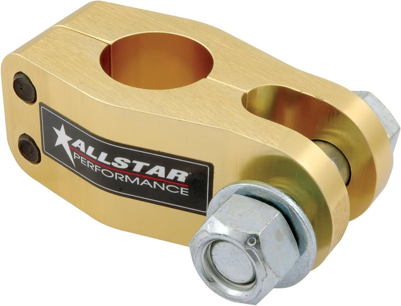 Allstar ALL60183 Gold Anodized Pan Hard Bar Clevis Clamp for 3/4" Tubing