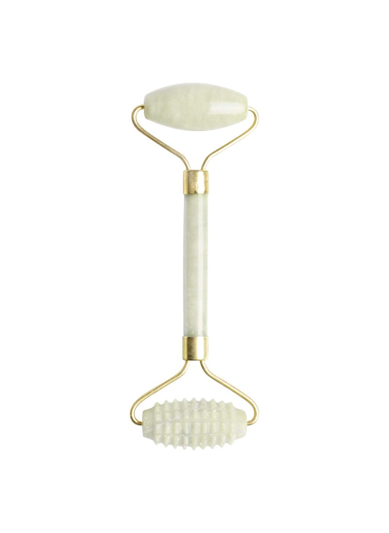Ladista Ladista LDGB05 Facial Massager Double Sided Face Roller Natural Jade Massage Stone Beauty Tool for Face Neck Toning Firming Serum Application 1 Pc Model 1  - Image 1