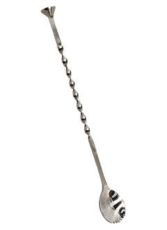 Rattleware Rattleware 11.5" Steel Cocktail Spoon, Spiral Muddler - Elegant Swirl Stem Design, Sturdy and Eye-Catching - Must-Have Bar and Coffee Accessory for Drink Enthusiasts  - Image 1