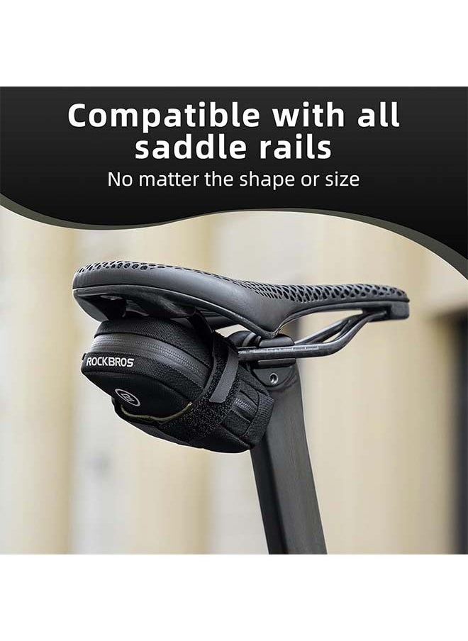 Rockbros ROCKBROS Bike Saddle Bag - Small, Lightweight and Portable Under Seat Bag for Road Bikes  - Image 4