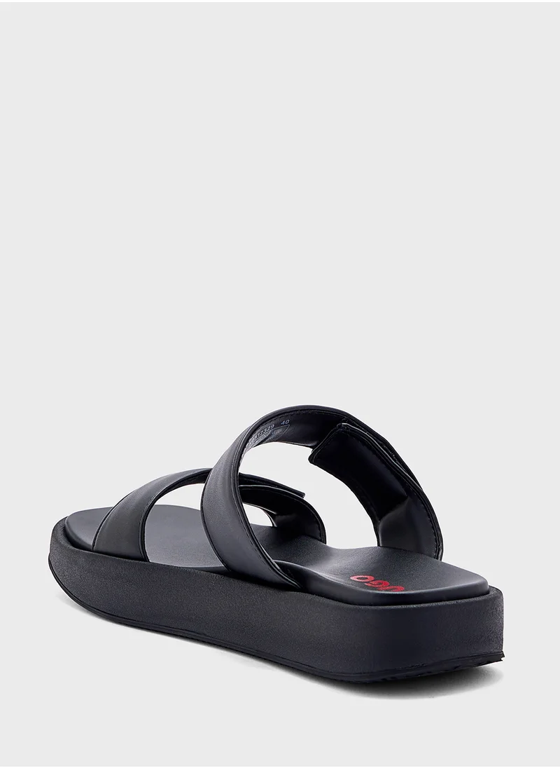 هوجو Emma Single Strap Wedge Sandals