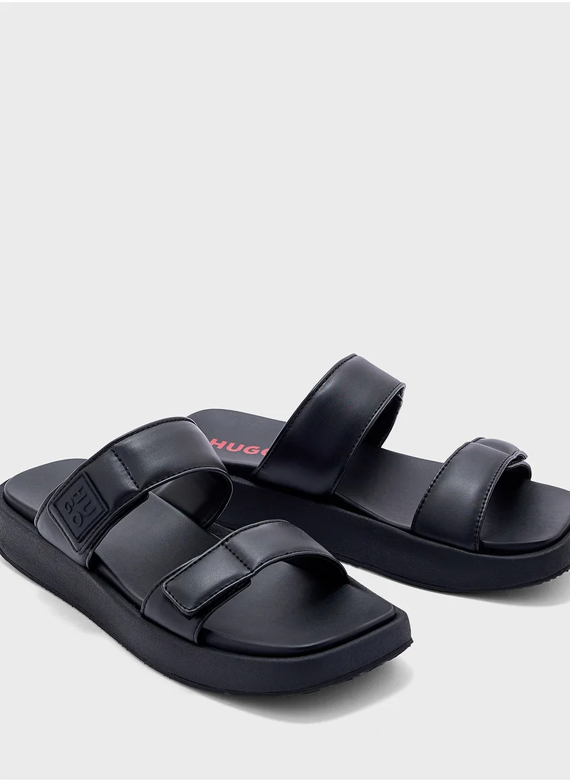 هوجو Emma Single Strap Wedge Sandals