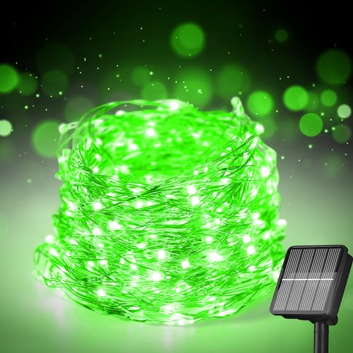 Selarlyt Solar String Lights for Outside, 72Ft 200 LED Solar Fairy Lights with 8 Modes, Solar Powered Fairy Lights Waterproof for Christmas Tree Garden Party Wedding Decor.（Green） - Image 1