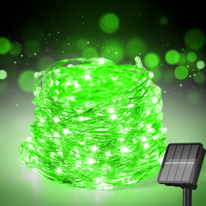 Selarlyt Solar String Lights for Outside, 72Ft 200 LED Solar Fairy Lights with 8 Modes, Solar Powered Fairy Lights Waterproof for Christmas Tree Garden Party Wedding Decor.（Green） - Image 5