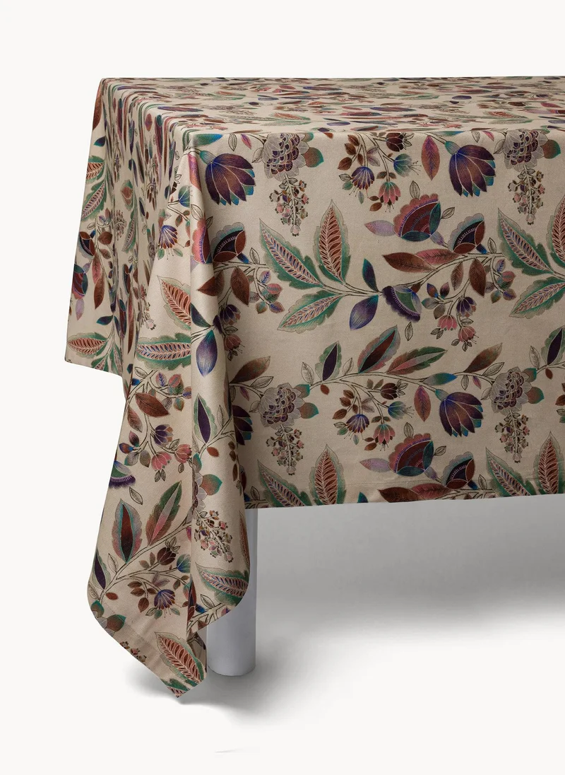 Coincasa Coincasa-Coincasa Tablecloth In Pure Cotton Panama-160X300CM-Multicolor