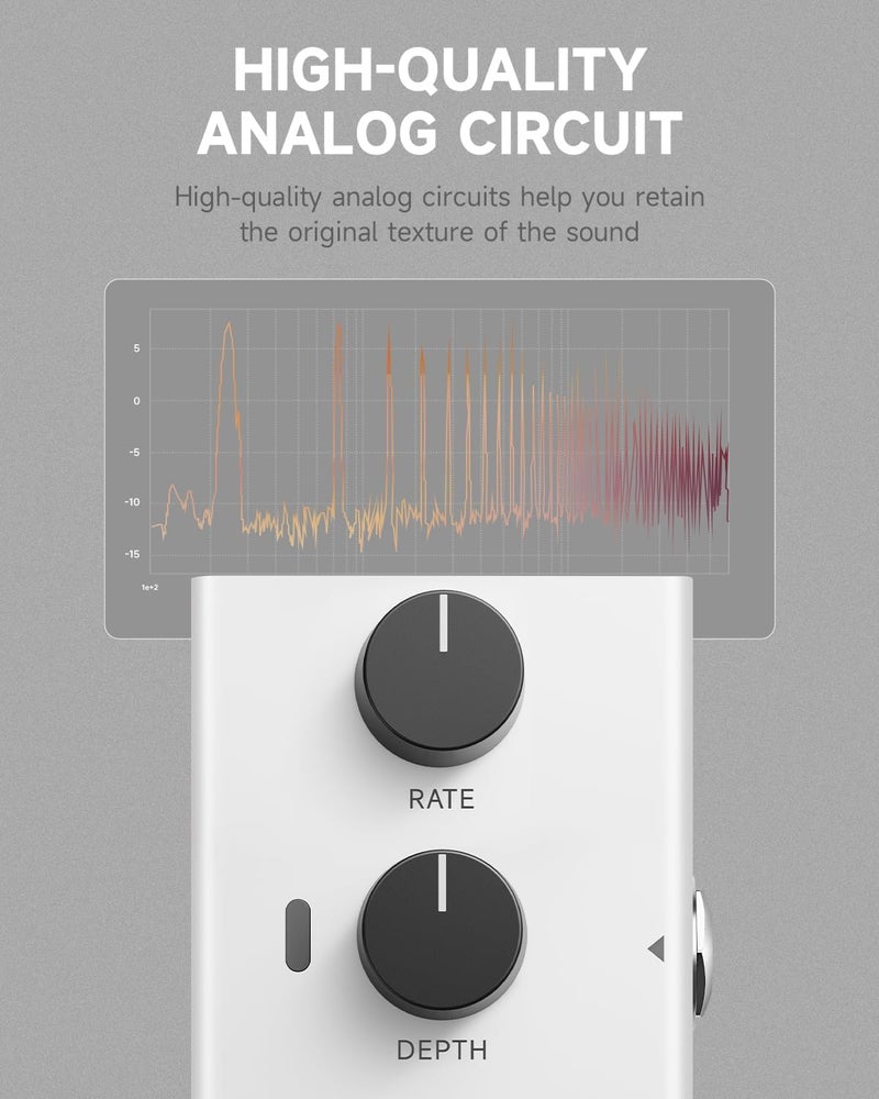Donner EMBARK 04 Chorus Guitar Pedal - Analog Effect with True Bypass - Image 5